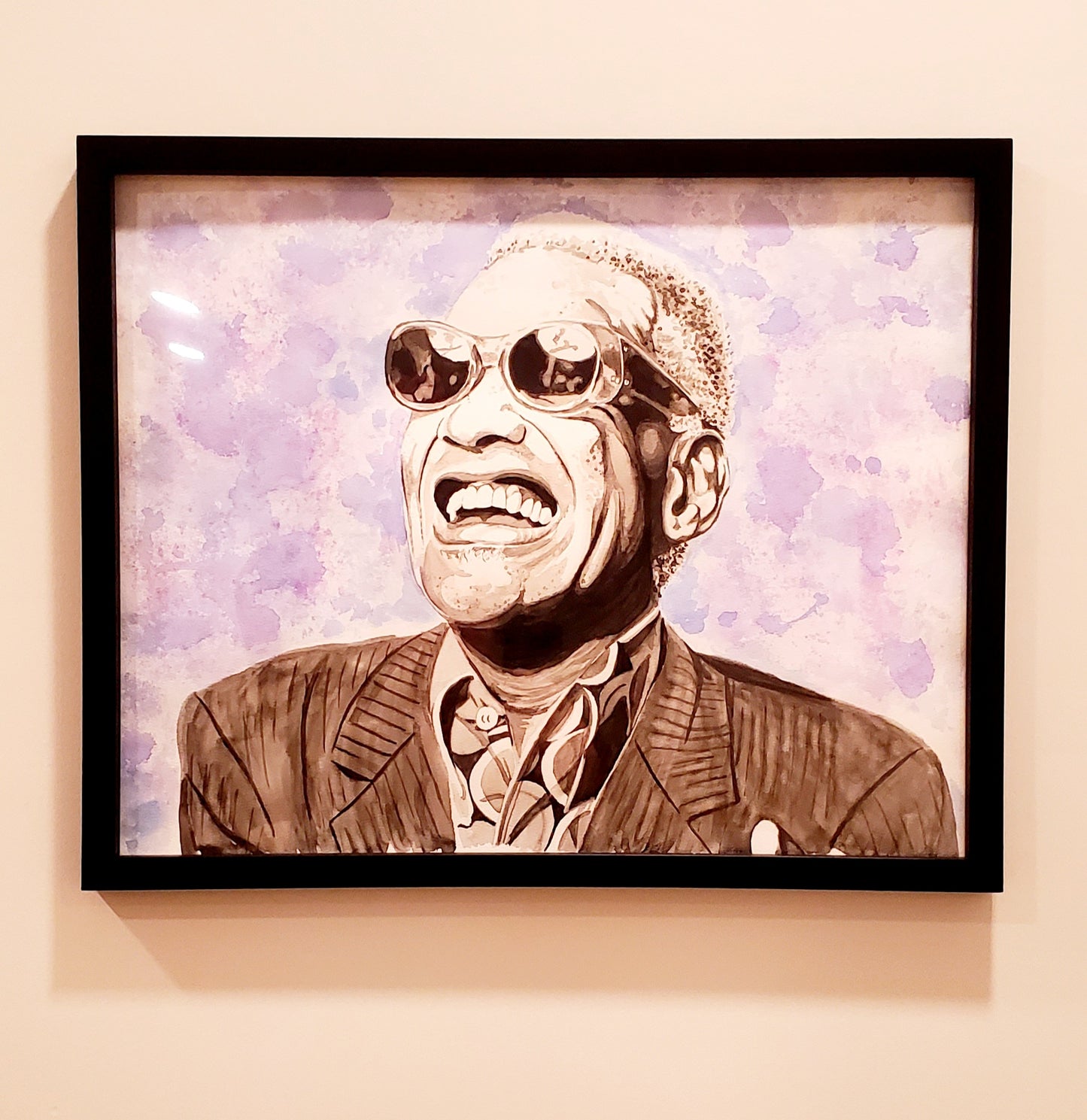 Icons "Ray"- Watercolor on Paper