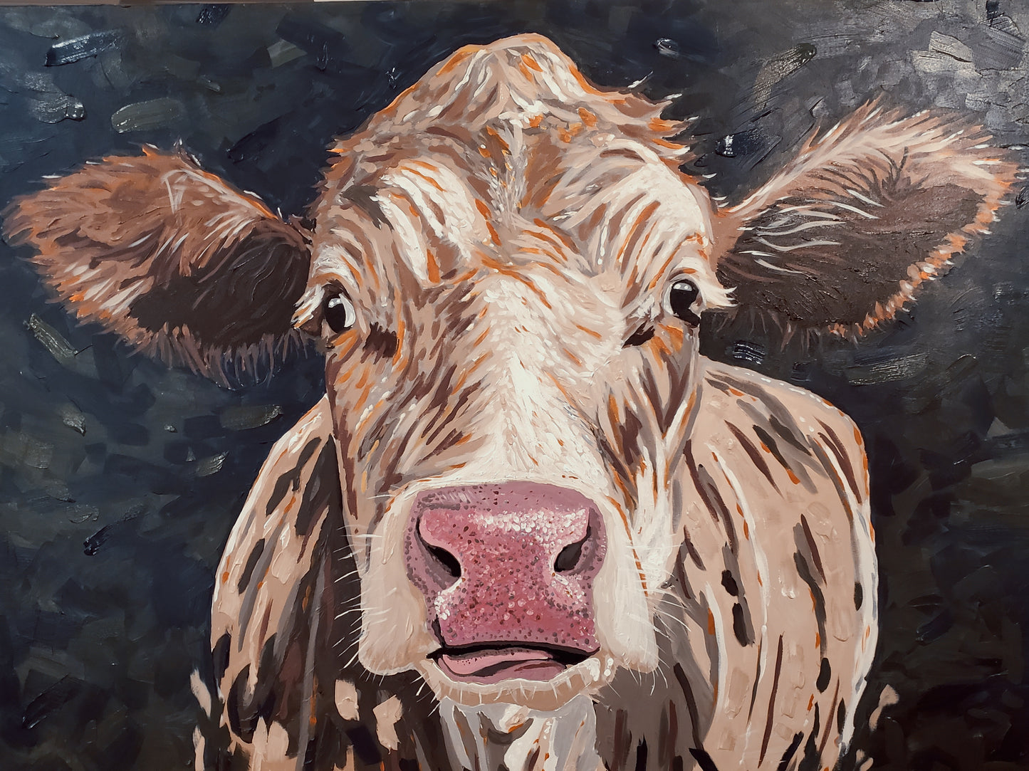 03) Animals "Bovine"- Acrylic on Canvas