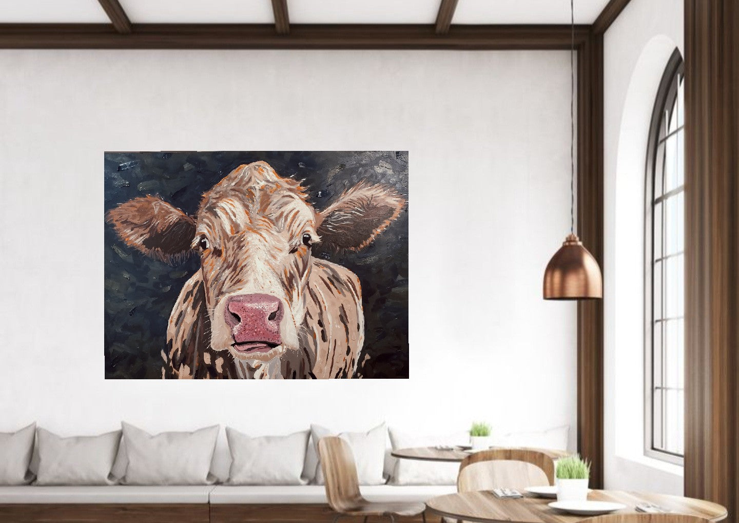 03) Animals "Bovine"- Acrylic on Canvas